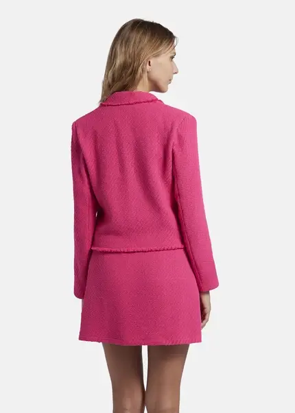 Nicowa Cropped blazer in bouclé - BAGIWO in PINKarticle number NC7A32001044E-139 Black Friday
