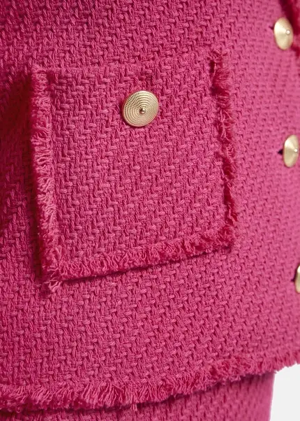 Nicowa Cropped blazer in bouclé - BAGIWO in PINKarticle number NC7A32001044E-139 Black Friday