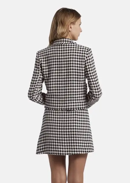 Nicowa Cropped blazer made of bouclé BAGIWO in BLACK MULTICOLORarticle number NC8A22505019E-002 Osterangebot