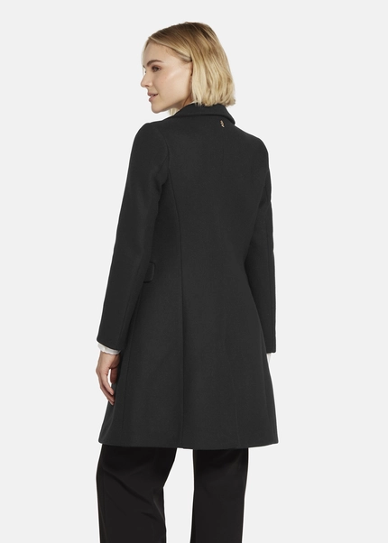 Nicowa Classic wool coat - CAPPOWA in BLACKarticle number NC8A22402019E-002 Valentinstagsangebot