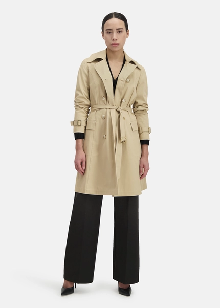 Nicowa Classic trench coat - TEKOWA in BEIGEarticle number NC8A12013012E-138 Lagerräumung