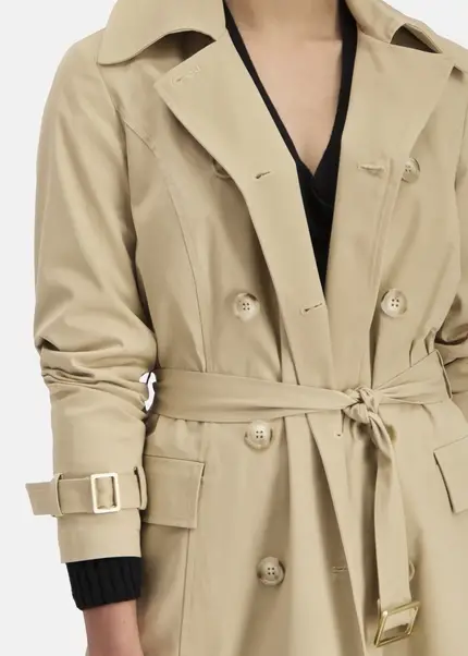 Nicowa Classic trench coat - TEKOWA in BEIGEarticle number NC8A12013012E-138 Lagerräumung