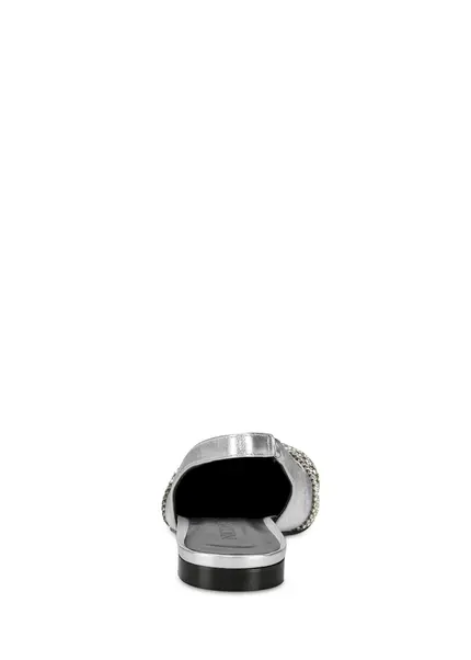 Nicowa Slingback ballerinas with crystal appliqué CRISOLI in SILVERarticle number NC9A12704031E-088 Neuheiten