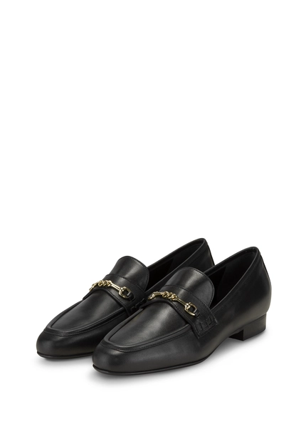 Nicowa Classic loafer with metal application MOCASO in BLACKarticle number NC8A21503019E-002 Tiefpreis