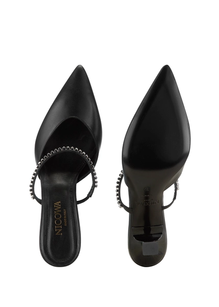 Nicowa Pumps with gemstones - ROSALIWA 75 in Blackarticle number NC8A18004019E-002 Letzte 3 Tage