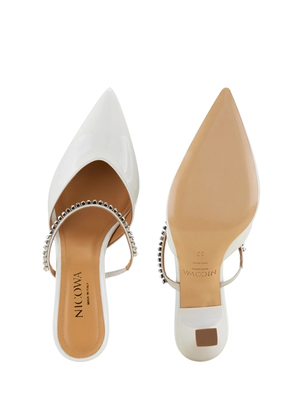 Nicowa Pumps with gemstones - ROSALIWA 75 in Creamarticle number NC8A18004012E-072 JETZT KAUFEN