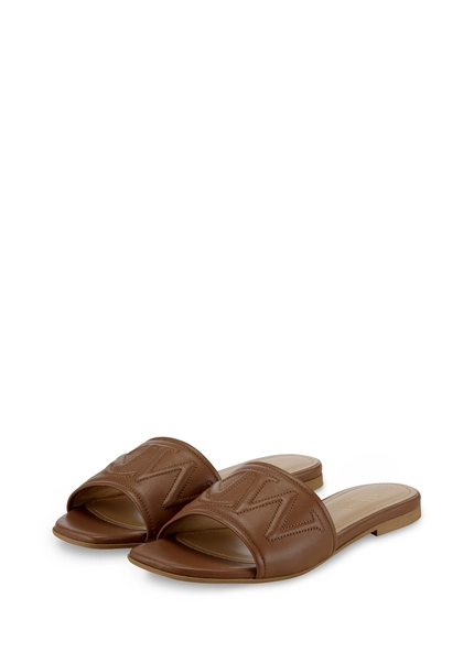 Nicowa Monogram slide sandals - LAUREWI NCW in Brownarticle number NC8A18003027E-151 Neueste Stile