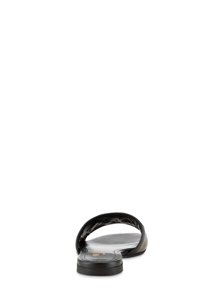 Nicowa Monogram slide sandals - LAUREWI NCW in Blackarticle number NC8A18003019E-002 Letzte 2 Tage