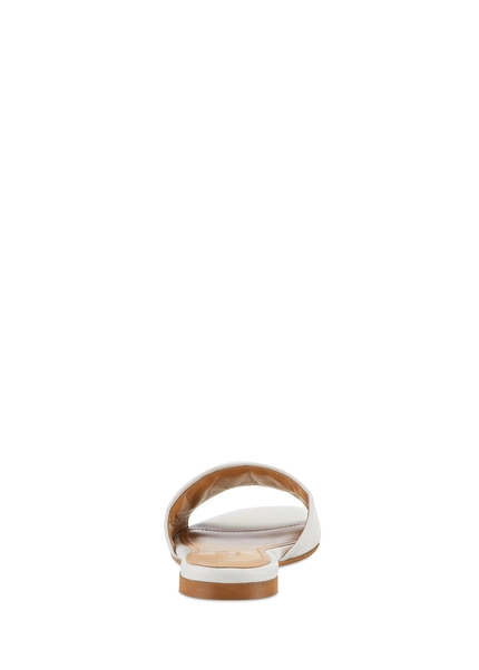 Nicowa Monogram slide sandals - LAUREWI NCW in Creamarticle number NC8A18003012E-072 Letzter Tag