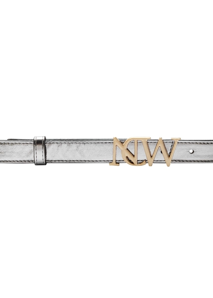 Nicowa Monogram Belt CIALONI NCW in SILVERarticle number NC8A21101031E-088 Zeitbegrenzte Promotion