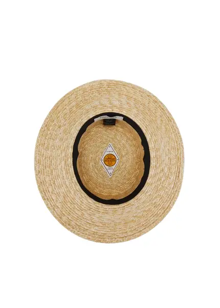 Nicowa Boater straw hat with band - MONTAPINO in Beigearticle number NC8A11601010E-138 Bis zu 55% Rabatt