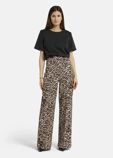 Nicowa Twill Marlene trousers - COREANA in Leoarticle number NC9A1400210E-151 Rabatte dieses Monats