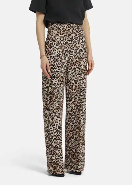 Nicowa Twill Marlene trousers - COREANA in Leoarticle number NC9A1400210E-151 Rabatte dieses Monats