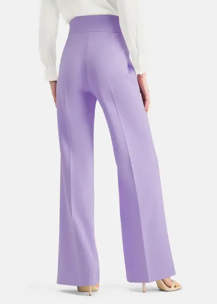 Nicowa Subtle Marlene trousers with a high waist - COREANA in LILAarticle number NC6A12009064E-145 Online