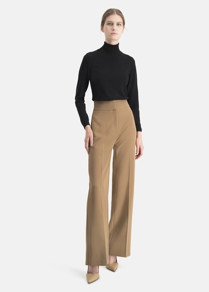 Nicowa Classic wide-leg trousers CORINO in BEIGEarticle number NC7A24013019E-138 Angebote