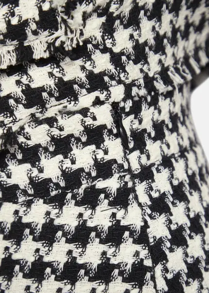 Nicowa Simple mini skirt made of bouclé LANITO in BLACK MULTICOLORarticle number NC8A22502019E-002 Meist gekauft