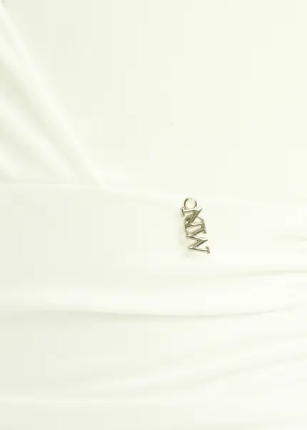 Nicowa Draped maxi dress in jersey - MICATE in WHITEarticle number NC9A1401611E-004 Großer Ausverkauf