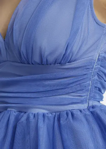 Nicowa Tulle mini dress - STELLOWA in bluearticle number NC9A1400325E-025 Saisonschlussverkauf