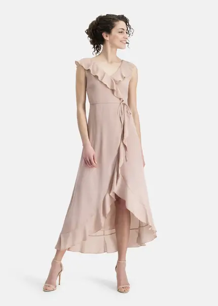 Nicowa Feminine flounce dress – DINOWA in CREAMarticle number NC6A22002012E-072 Online Outlet