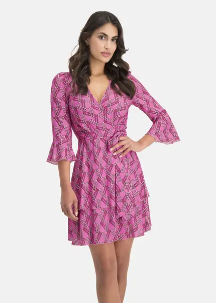 Nicowa Extravagant wrap dress - PINOWA in PINKarticle number NC7A12022044E-139 Blitzangebot