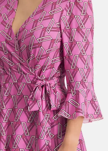 Nicowa Extravagant wrap dress - PINOWA in PINKarticle number NC7A12022044E-139 Blitzangebot