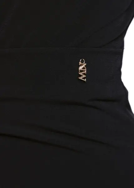 Nicowa Draped mini dress - MICIMA in BLACKarticle number NC8A22007019E-002 Neuheiten