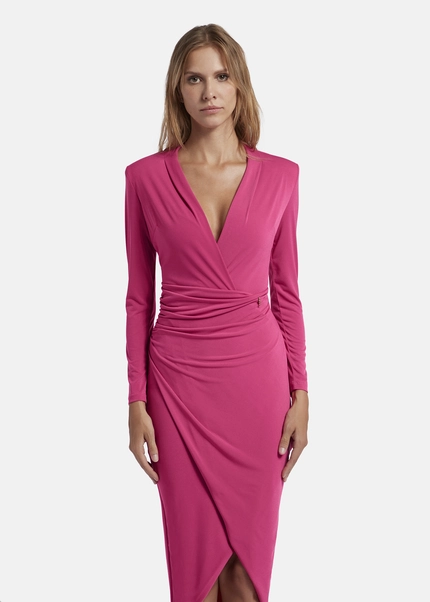 Nicowa Draped midi dress - MICIMA in pinkarticle number NC8A22004044E-139 Saisonale Angebote