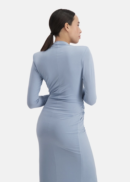 Nicowa Draped midi dress - MICIMA in LIGHTBLUEarticle number NC8A12003025E-019 Kauf eins, bekomm eins gratis