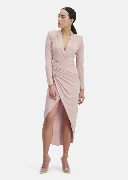 Nicowa Draped midi dress - MICIMA in ROSEarticle number NC8A12001024E-006 Tägliche Deals