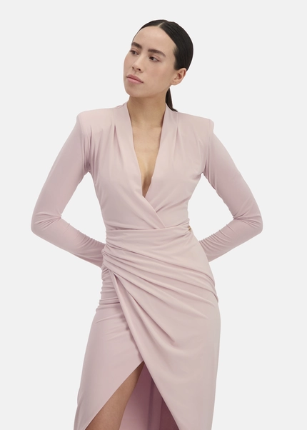 Nicowa Draped midi dress - MICIMA in ROSEarticle number NC8A12001024E-006 Tägliche Deals