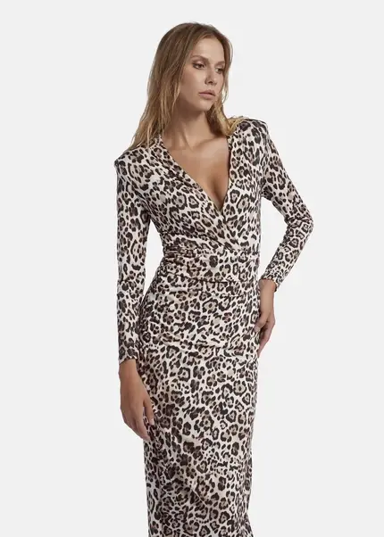 Nicowa Draped maxi dress - MICIMA in CREAMarticle number NC8A22006017E-072 Sonderangebote