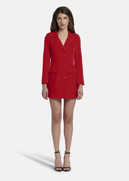 Nicowa Classic blazer dress with gold-coloured buttons - MONIWA in REDarticle number NC6A52011014E-047 Tiefpreis