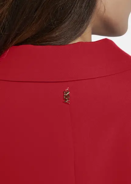 Nicowa Classic blazer dress with gold-coloured buttons - MONIWA in REDarticle number NC6A52011014E-047 Tiefpreis