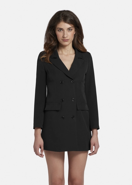 Nicowa Timeless blazer dress with faux pockets - MONIWA in BLACKarticle number NC6A52010019E-002 Super Sparpreis