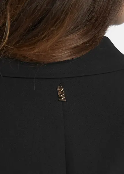 Nicowa Timeless blazer dress with faux pockets - MONIWA in BLACKarticle number NC6A52010019E-002 Super Sparpreis