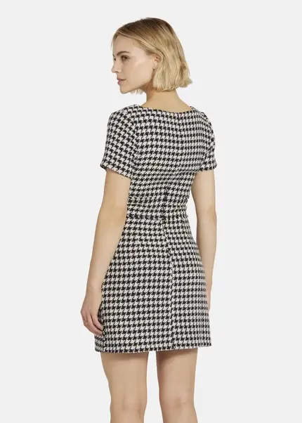 Nicowa Sheath bouclé dress VANTREA in BLACK MULTICOLORarticle number NC8A22509019E-002 Wochenangebot