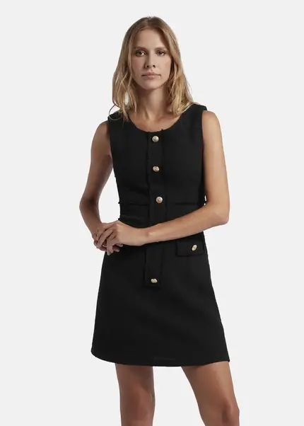 Nicowa Short bouclé dress- CHIMORA in BLACKarticle number NC7A32009019E-002 Letzte 3 Tage