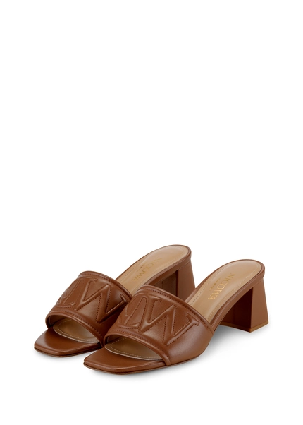 Nicowa Monogram block sandal - CAPULIO NCW in Brownarticle number NC8A11503027E-151 Letzte 2 Tage