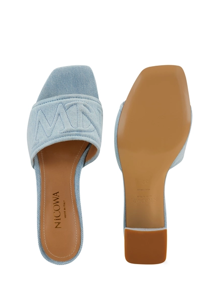 Nicowa Monogram block sandal - CAPULIO NCW in Denimarticle number NC8A11503025E-005 Letzter Tag