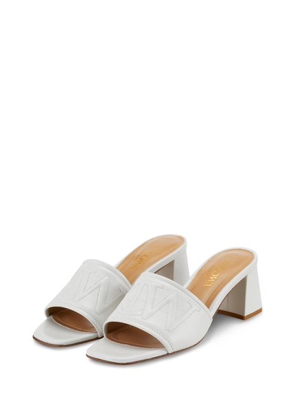 Nicowa Monogram block sandal - CAPULIO NCW in Creamarticle number NC8A11503012E-072 Bis zu 50% Rabatt
