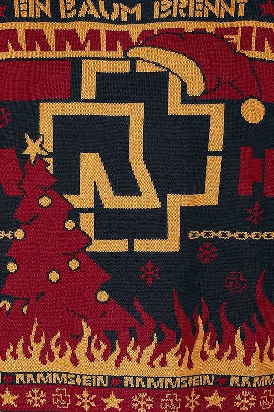 EMP "Holiday Sweater 2020" Weihnachtspullover multicolor von Rammstein Tägliche Deals