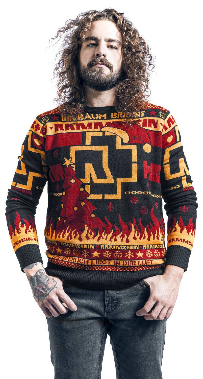 EMP "Holiday Sweater 2020" Weihnachtspullover multicolor von Rammstein Tägliche Deals