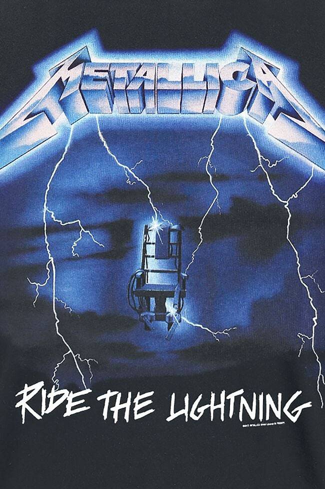 EMP "Ride The Lightning" T-Shirt schwarz von Metallica Riesige Ersparnisse