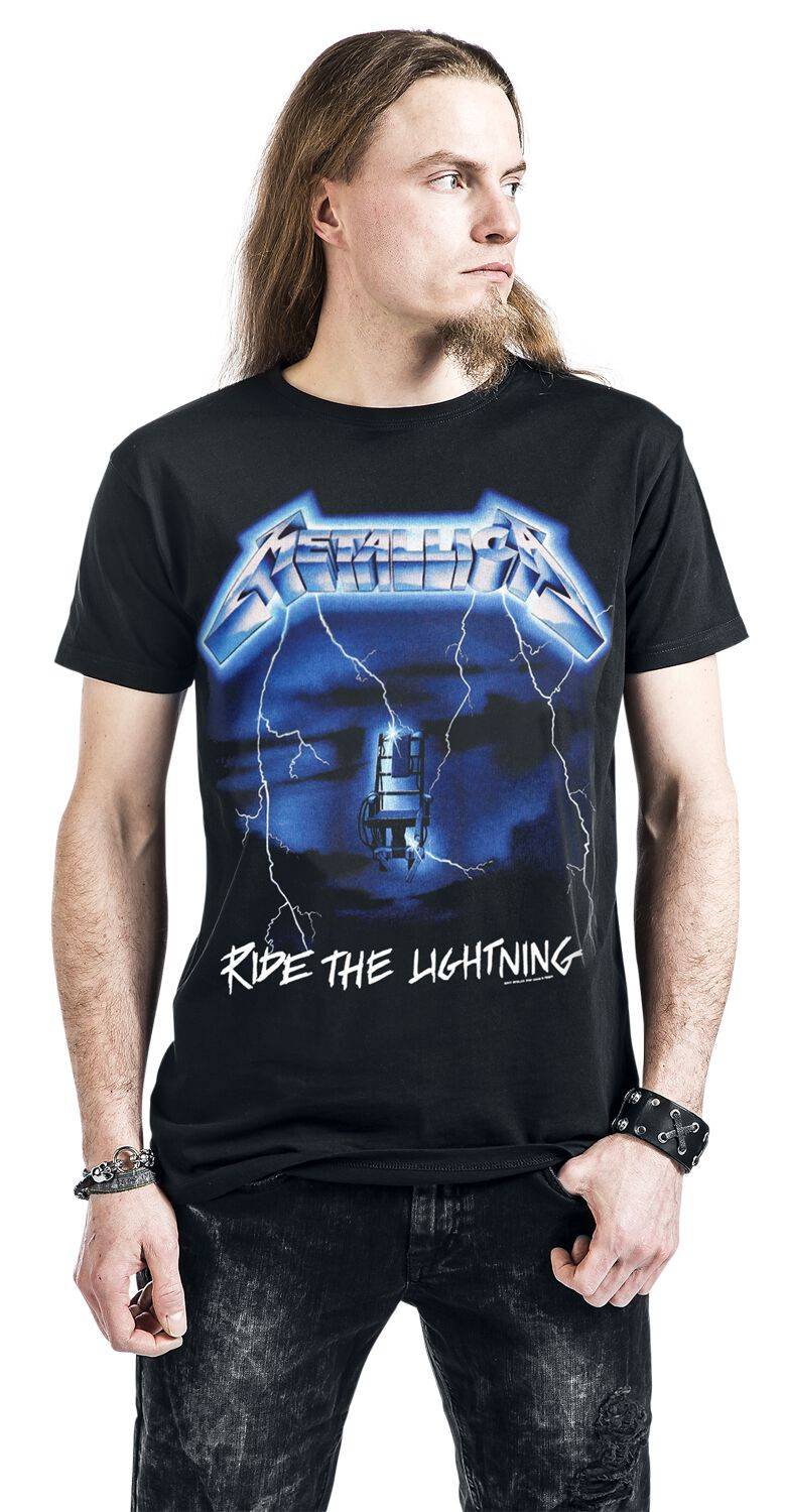 EMP "Ride The Lightning" T-Shirt schwarz von Metallica Riesige Ersparnisse