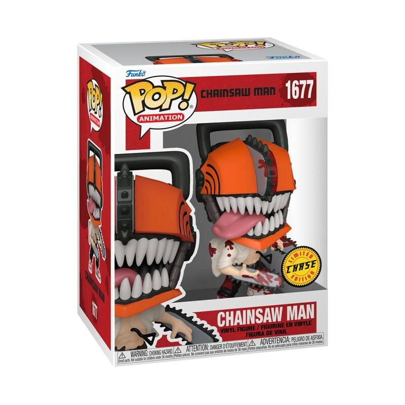 EMP "Chainsaw Man (Chase Edition möglich!) Vinyl Figur 1677" Funko Pop! multicolor von Chainsaw Man Begrenzte Freigabe