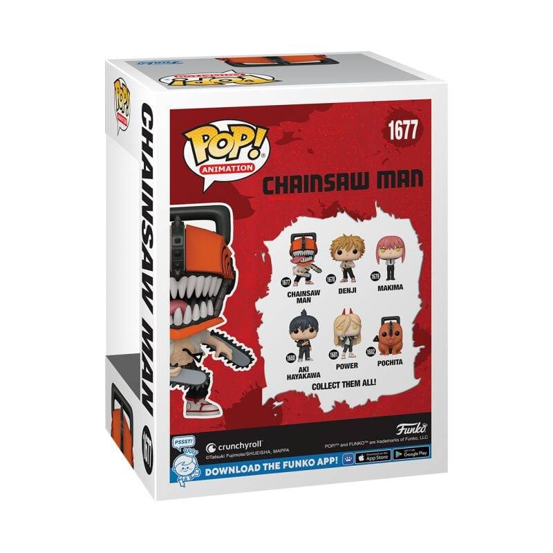EMP "Chainsaw Man (Chase Edition möglich!) Vinyl Figur 1677" Funko Pop! multicolor von Chainsaw Man Begrenzte Freigabe