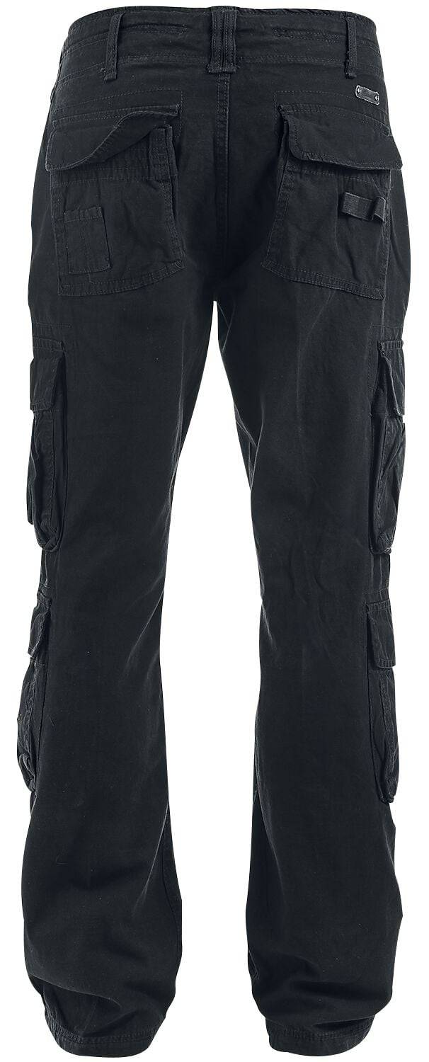 EMP "Pure Vintage Trousers" Cargohose schwarz von Brandit zollfrei