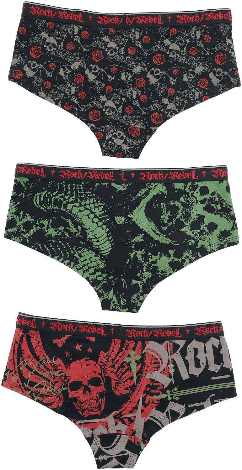 EMP Panty schwarz von Rock Rebel by EMP 2025