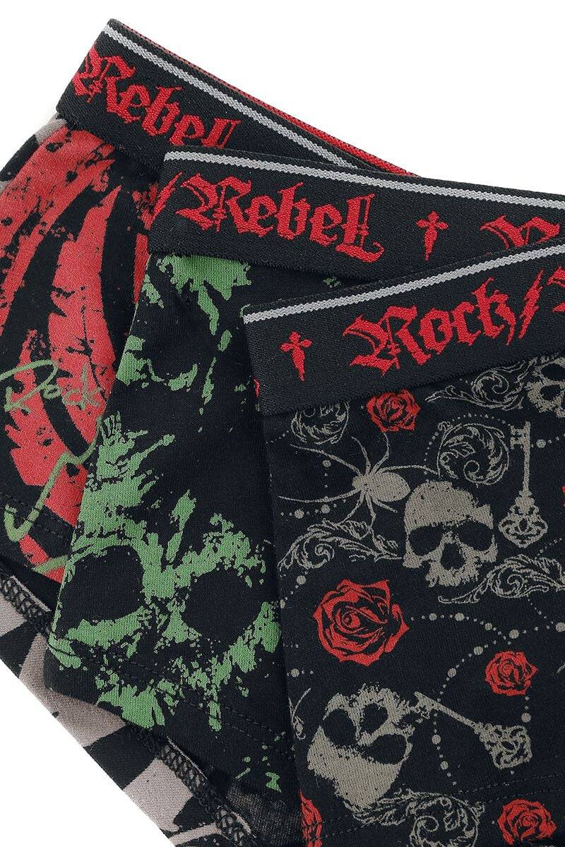 EMP Panty schwarz von Rock Rebel by EMP 2025