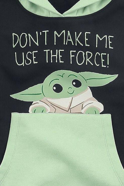EMP "Don't Make Me Use The Force!" Kapuzenpullover schwarz/grün von Star Wars Angebote